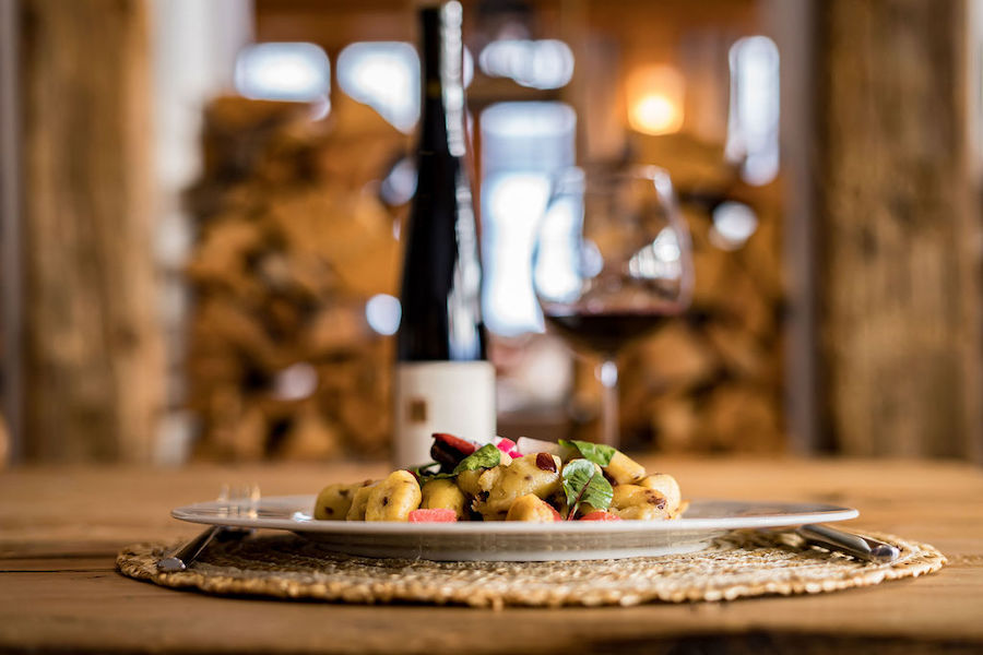 The Veggie-Stube in Zermatt makes the hearts of all guests who don't eat meat beat faster with its dishes.