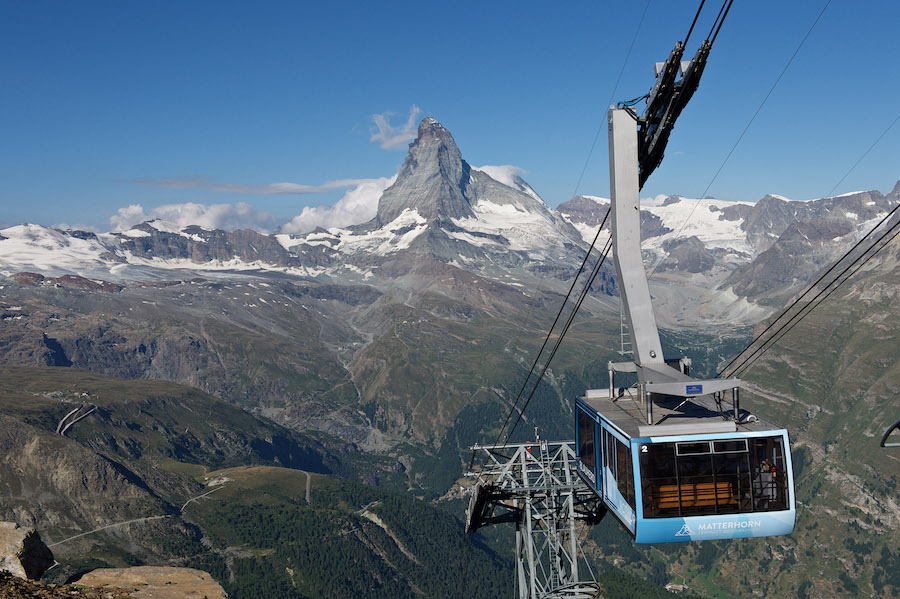 Crystal Ride Zermatt Bahnen Gondeln